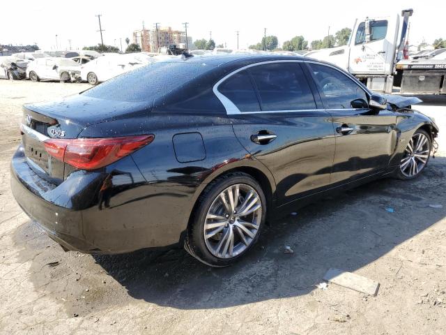 JN1EV7AP0JM362533 - 2018 INFINITI Q50 LUXE BLACK photo 3