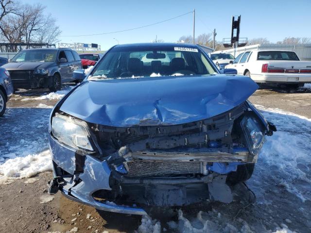 3FAHP0JG6AR262297 - 2010 FORD FUSION SEL BLUE photo 5