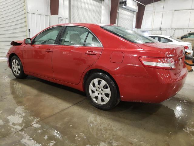 4T4BF3EK1AR007988 - 2010 TOYOTA CAMRY BASE RED photo 2