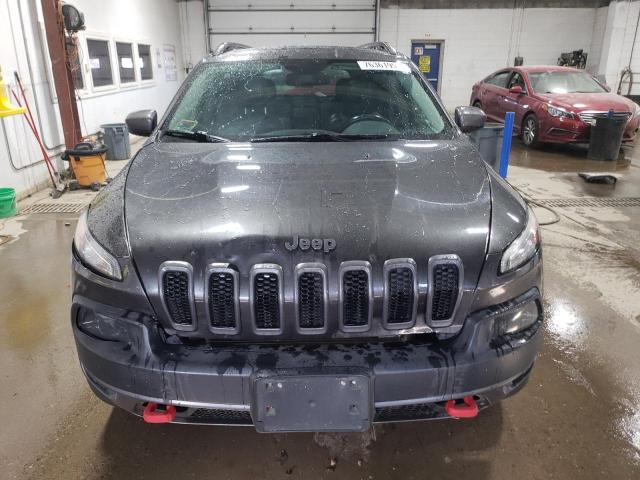 1C4PJMBS2EW186470 - 2014 JEEP CHEROKEE TRAILHAWK GRAY photo 5