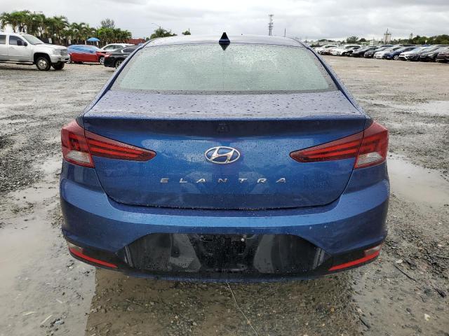 5NPD84LF9KH481700 - 2019 HYUNDAI ELANTRA SEL BLUE photo 6