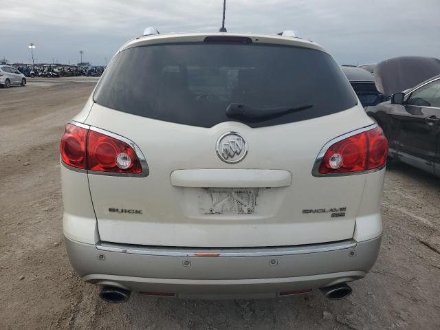 5GAER23D89J166913 - 2009 BUICK ENCLAVE CXL WHITE photo 6