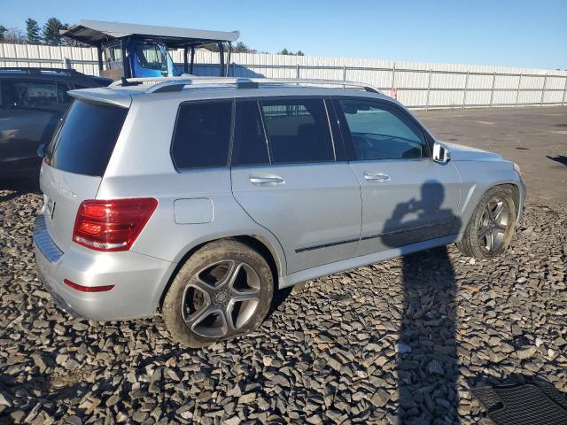 WDCGG0EB5EG333176 - 2014 MERCEDES-BENZ GLK 250 BLUETEC SILVER photo 3