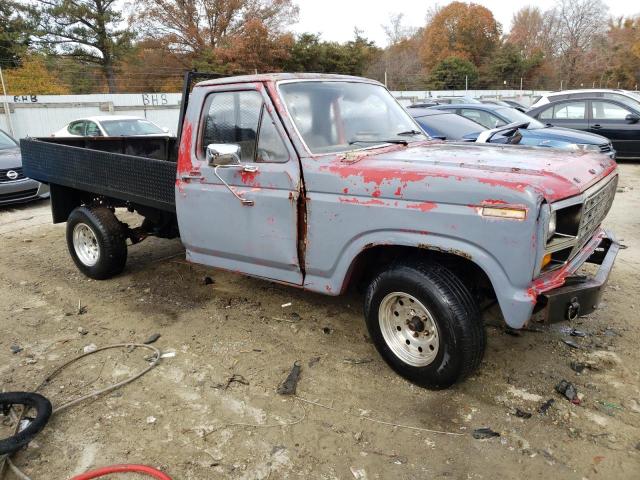 1FTDF15E8BNA55800 - 1981 FORD F150 GRAY photo 4