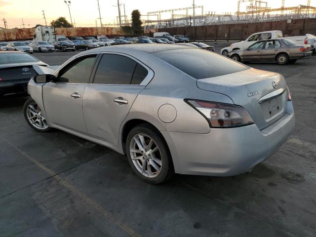 1N4AA5APXEC464628 - 2014 NISSAN MAXIMA S SILVER photo 2