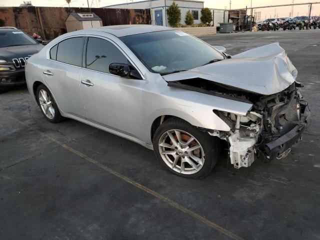 1N4AA5APXEC464628 - 2014 NISSAN MAXIMA S SILVER photo 4