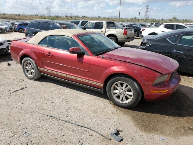 1ZVFT84N375330490 - 2007 FORD MUSTANG RED photo 4