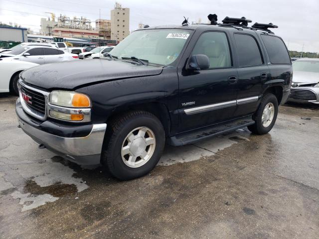 1GKEK13ZX4J295788 - 2004 GMC YUKON BLACK photo 1