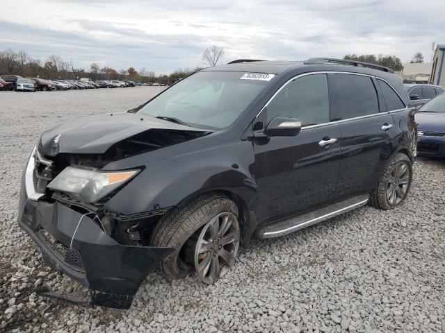 2HNYD2H63DH510074 - 2013 ACURA MDX ADVANCE BLACK photo 1