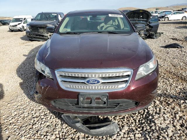 1FAHP2DW4BG116066 - 2011 FORD TAURUS SE BURGUNDY photo 5