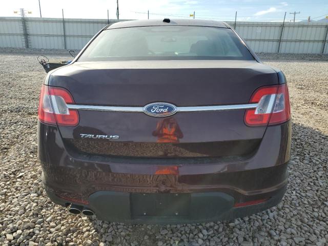 1FAHP2DW4BG116066 - 2011 FORD TAURUS SE BURGUNDY photo 6