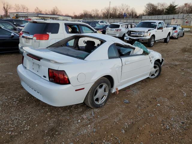 1FAFP40442F119272 - 2002 FORD MUSTANG WHITE photo 3