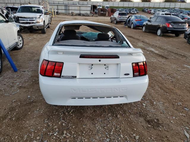 1FAFP40442F119272 - 2002 FORD MUSTANG WHITE photo 6