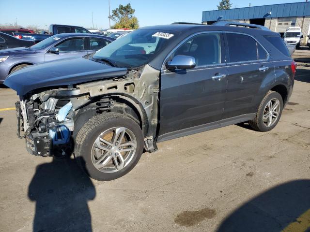 2GNALDEK7H1579539 - 2017 CHEVROLET EQUINOX PREMIER GRAY photo 1