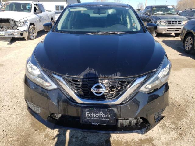 3N1AB7AP1KY254430 - 2019 NISSAN SENTRA S BLACK photo 5