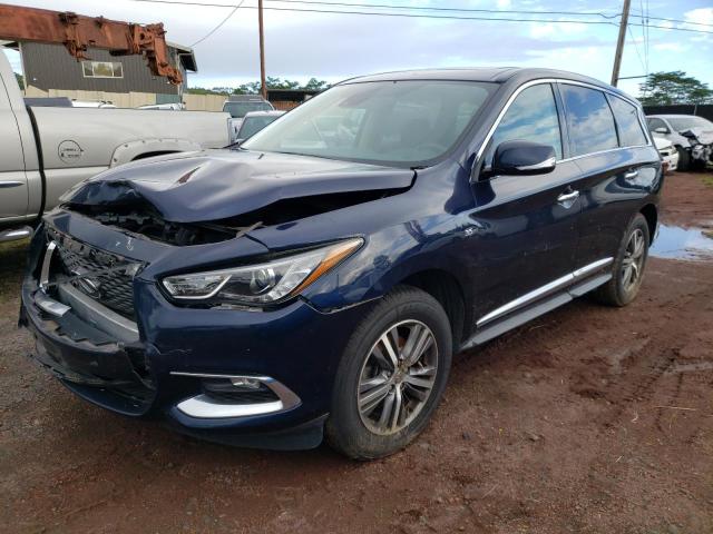 5N1DL0MN0LC527386 - 2020 INFINITI QX60 LUXE BLUE photo 1