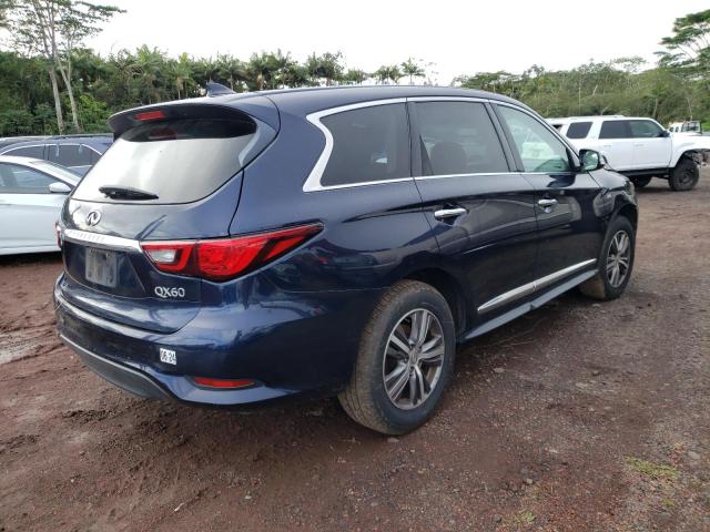 5N1DL0MN0LC527386 - 2020 INFINITI QX60 LUXE BLUE photo 3