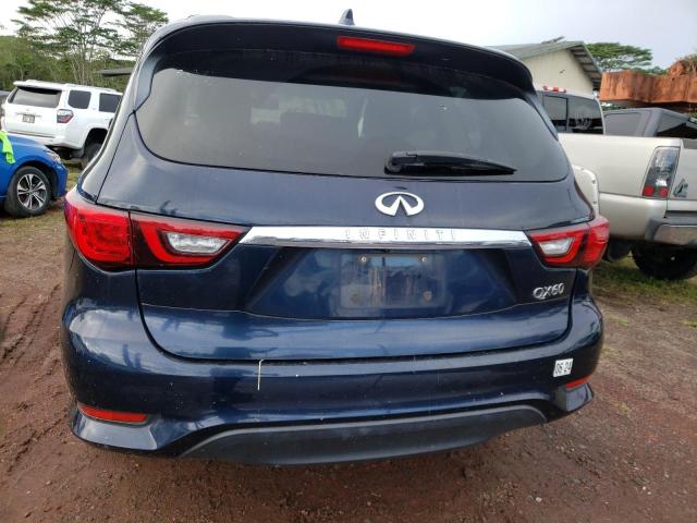 5N1DL0MN0LC527386 - 2020 INFINITI QX60 LUXE BLUE photo 6