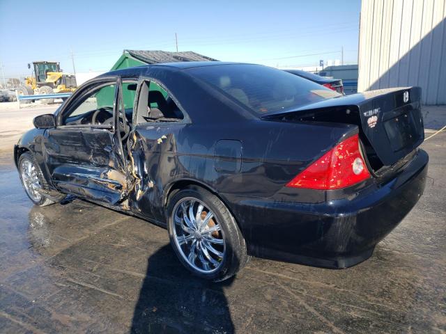 1HGEM22585L057925 - 2005 HONDA CIVIC LX BLACK photo 2