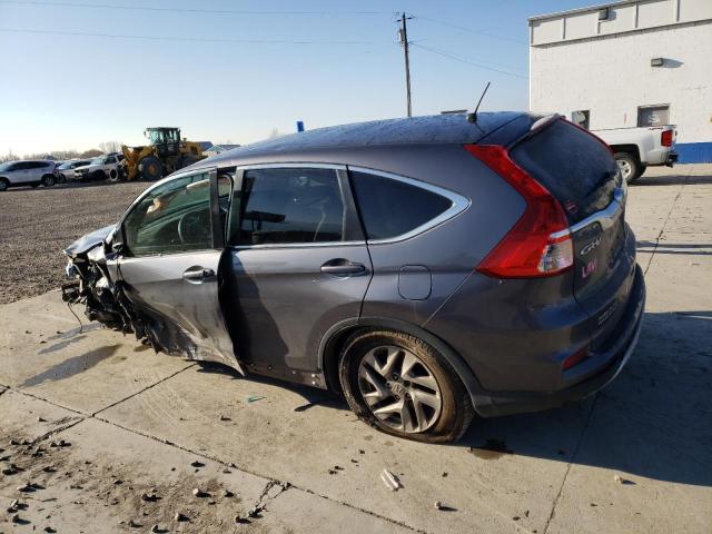 2HKRM4H55GH656145 - 2016 HONDA CR-V EX GRAY photo 2