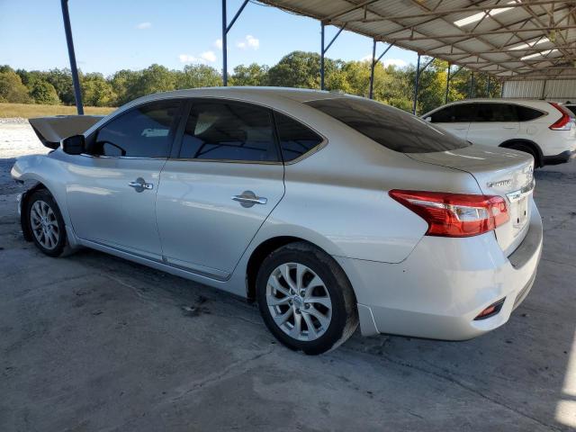 3N1AB7AP2JL630452 - 2018 NISSAN SENTRA S SILVER photo 2