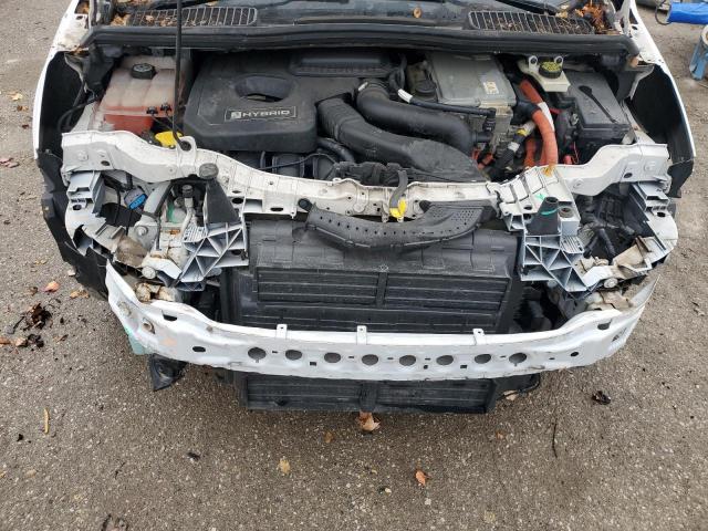 1FADP5BU8DL504767 - 2013 FORD C-MAX SEL WHITE photo 12