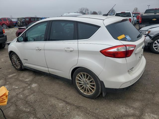 1FADP5BU8DL504767 - 2013 FORD C-MAX SEL WHITE photo 2