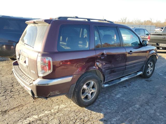 5FNYF18748B038398 - 2008 HONDA PILOT EXL BURGUNDY photo 3