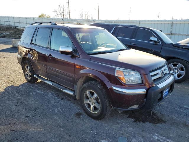 5FNYF18748B038398 - 2008 HONDA PILOT EXL BURGUNDY photo 4