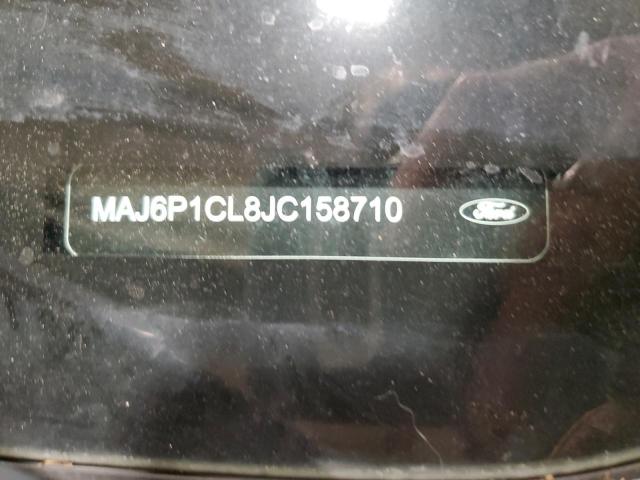 MAJ6P1CL8JC158710 - 2018 FORD ECOSPORT SES BLACK photo 13