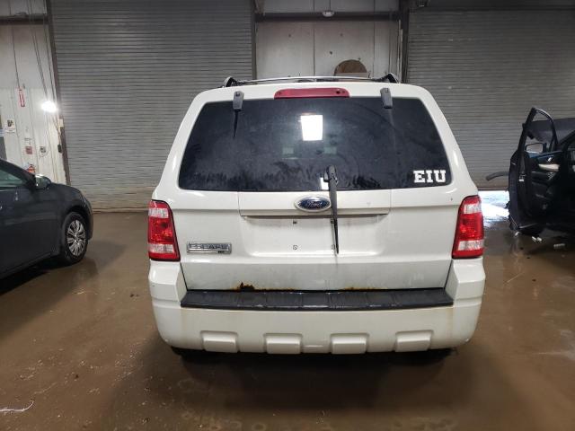 1FMCU03G99KC31275 - 2009 FORD ESCAPE XLT WHITE photo 6