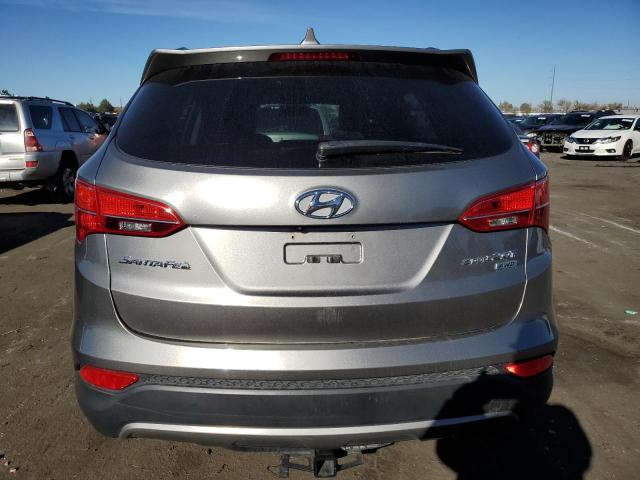 5XYZUDLA6EG135136 - 2014 HYUNDAI SANTA FE S SILVER photo 6