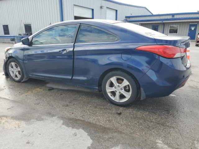 KMHDH6AE0DU005992 - 2013 HYUNDAI ELANTRA CO GS BLUE photo 2