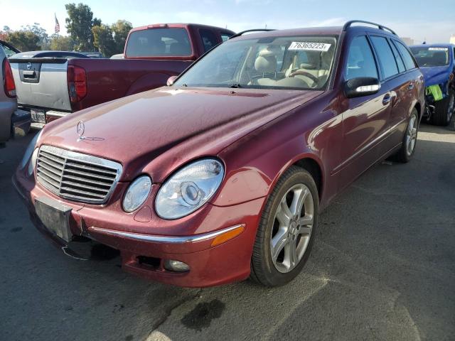 WDBUH83J75X178952 - 2005 MERCEDES-BENZ E 500 4MATIC RED photo 1