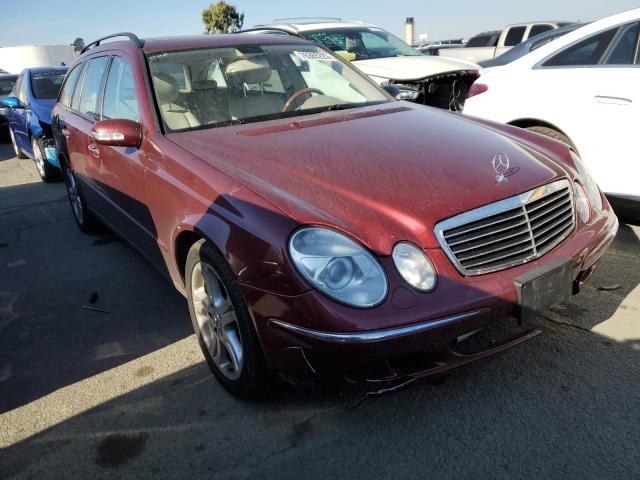 WDBUH83J75X178952 - 2005 MERCEDES-BENZ E 500 4MATIC RED photo 4