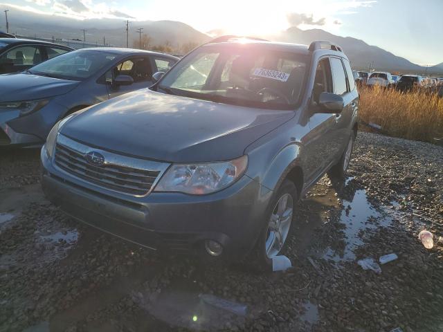 JF2SH64629H757663 - 2009 SUBARU FORESTER 2.5X LIMITED BLUE photo 1