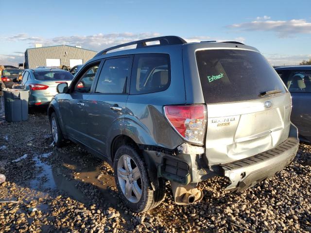 JF2SH64629H757663 - 2009 SUBARU FORESTER 2.5X LIMITED BLUE photo 2