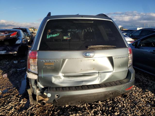 JF2SH64629H757663 - 2009 SUBARU FORESTER 2.5X LIMITED BLUE photo 6