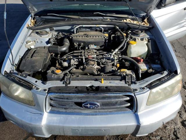 JF1SG65663G702023 - 2003 SUBARU FORESTER 2.5XS SILVER photo 11