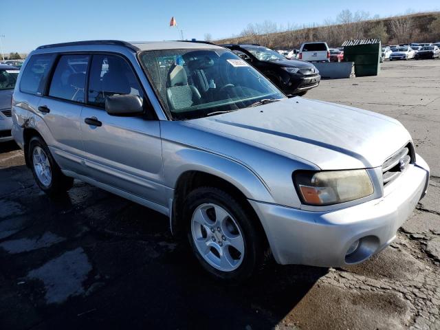JF1SG65663G702023 - 2003 SUBARU FORESTER 2.5XS Серебристый фото 4