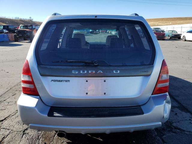 JF1SG65663G702023 - 2003 SUBARU FORESTER 2.5XS Серебристый фото 6