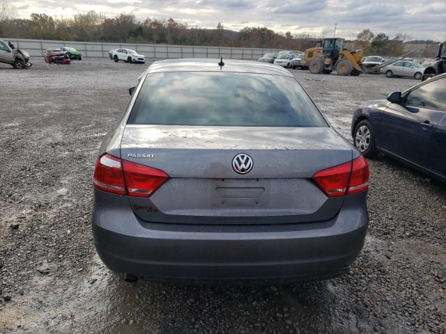 1VWAH7A37DC001064 - 2013 VOLKSWAGEN PASSAT S GRAY photo 6