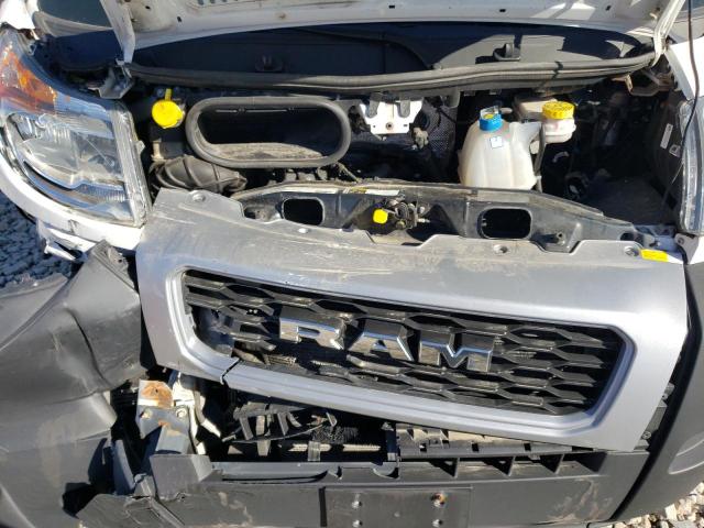3C6TRVDGXKE543302 - 2019 RAM PROMASTER 2500 HIGH WHITE photo 12
