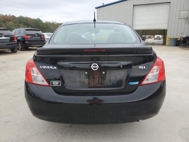 3N1CN7AP5DL890266 - 2013 NISSAN VERSA S BLACK photo 6