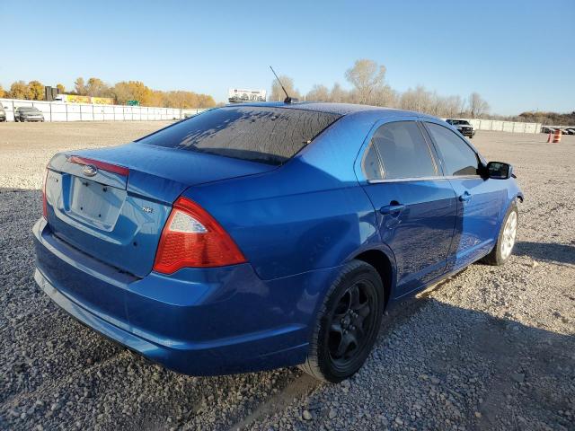 3FAHP0HA3BR292621 - 2011 FORD FUSION SE BLUE photo 3