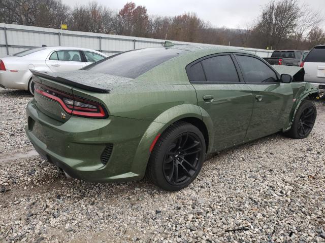 2C3CDXGJ2PH635756 - 2023 DODGE CHARGER SCAT PACK GREEN photo 3