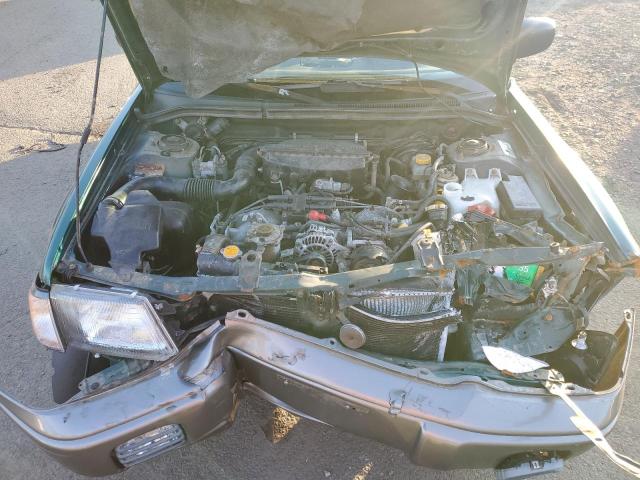 JF1SF6554YH732200 - 2000 SUBARU FORESTER S GREEN photo 11