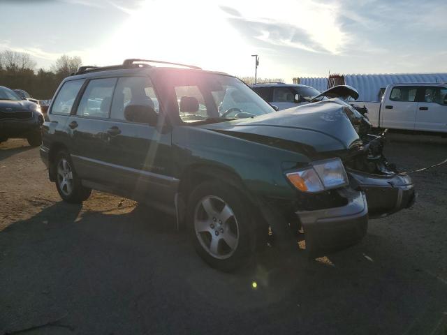 JF1SF6554YH732200 - 2000 SUBARU FORESTER S GREEN photo 4