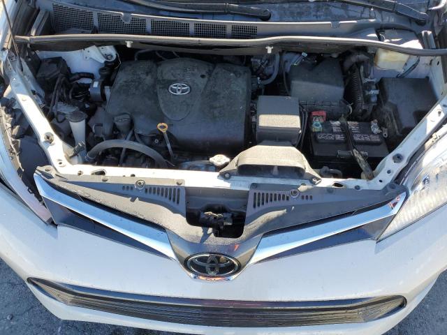 5TDYZ3DC8KS986781 - 2019 TOYOTA SIENNA XLE WHITE photo 12