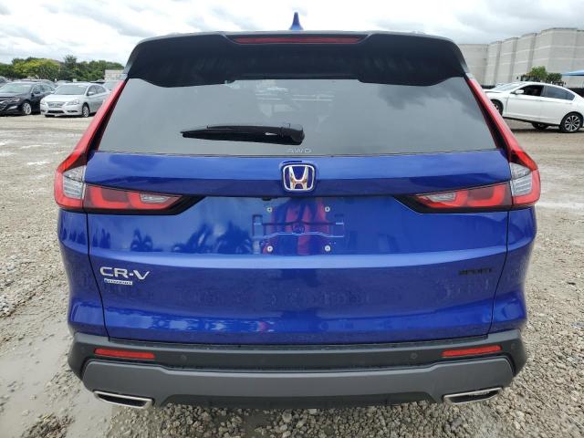 7FARS6H81RE026673 - 2024 HONDA CR-V SPORT-L BLUE photo 6